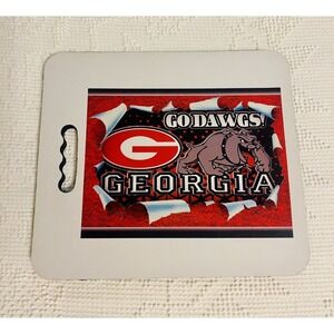 Portable Stadium Coliseum Georgia Bulldog Cushion Seat Bleacher Cushion